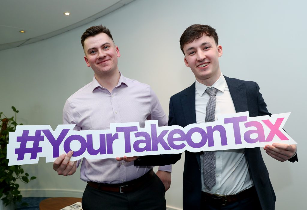 Team Intaxicated – Conor Stinson and Lauren Digby, second year BESS students from TCD