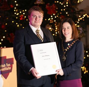 Irish Tax Institute, Hunt Scholarship 2018 Award Winner – Liam O’Flaherty.